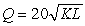 For the production function   ,the equation for a typical isoquant is A)    B)    C)    D)    