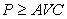 A perfectly competitive firm's short-run supply curve is determined by the equation: A)  P= AC where   . Otherwise, supply is zero. B)  P=AVC where   . Otherwise, supply is zero. C)  P=SMC where   . Otherwise, supply is zero. D)    where   or   or   , depending on the level of sunk costs. Otherwise, supply is zero. 