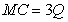 Inverse demand for a monopolist's product is given by   while the monopolist's marginal cost is given by   The profit-maximizing price for this monopolist is A)  100 B)  180 C)  60 D)  150 