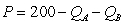 Suppose that firms A and B are Cournot duopolists in the salt industry.The market demand curve can be specified as   The marginal cost to each firm is $40.What is firm B's profit-maximizing quantity when firm A produces an arbitrary output   ? A)    B)    <sub>.</sub> C)    <sub>.</sub> D)    <sub>.</sub> 