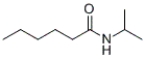 Which of the following compounds would react together at room temperature to form the following compound?   A)  hexanamide and 2-propanol B)  hexanoic acid and 2-propanamine C)  2-propanamine and hexanoic anhydride D)  pentanoic acid and 2-propanamine
