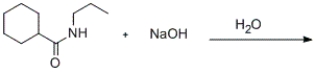 What are the organic products obtained from the following reaction?   A)    B)    C)    D)   