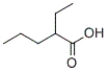 What is the IUPAC name for the following carboxylic acid?   A)  3-carboxyhexane B)  2-ethylpentanoic acid C)  4-ethylpentanoic acid D)  2-propylbutanoic acid