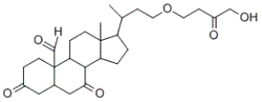 How many ketone functional groups are present in the following compound?   A)  2 B)  3 C)  4 D)  5