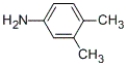 What is the IUPAC name of the following compound?   A)  1,2-dimethylaniline B)  1,2-dimethyl-4-aminobenzene C)  3,4-dimethylaniline D)  3,4-dimethylcyclohexanamine