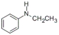 What is the IUPAC name of the following compound?   A)  1-ethylaminobenzene B)  N-ethylaniline C)  N-ethylcyclohexanamine D)  N-ethyltoluidine