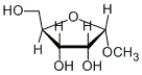 <strong>How many stereocenters are present in the following carbohydrate? </strong> A) 1 B) 2 C) 3 D) 4