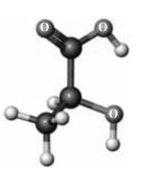 Consider the following ball-and-stick model. Atoms other than carbon and hydrogen are indicated by the chemical symbol of the element.   If the specific rotation of this substance is +2.6°, what will be the specific rotation of the following substance?   A)  +2.6° B)  -2.6° C)  0° D)  +5.2° E)  Cannot be determined from the given data.
