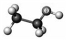Examine the structures represented by the following models. Atoms other than carbon and hydrogen are indicated by the element symbol.       A B C -Which exhibits London dispersion forces? A)  A B)  B C)  C D)  all of these