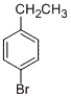 What is the correct IUPAC name of the following compound?   A)  1-ethyl-4-bromobenzene B)  4-ethyl-1-bromobenzene C)  1-bromo-4-ethylbenzene D)  4-bromo-1-ethylbenzene