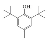 Consider the following structure.   This is commonly called BHT which is an antioxidant added to food. In the IUPAC name for this compound, the -OH group would correspond to which position in the numbering scheme? A)  1 B)  2 C)  4 D)  5 E)  6