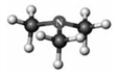 Examine the following models. Atoms other than carbon and hydrogen are labeled with the symbol of the element.         A B C D -Which model represents a secondary amine? A)  A B)  B C)  C D)  D E)  None of these is a secondary amine.
