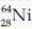 When   is bombarded with   , a new element and six neutrons are produced. What isotope of the new element is produced by this reaction? A)    B)    C)    D)   