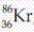 When   is bombarded with   , a new element and four neutrons are produced. What isotope of the new element is produced by this reaction? A)    B)    C)    D)   