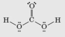 The following represents carbonic acid, an important part of the buffer system in blood.   -How many total valence electrons were used in constructing this structure? A)  24 B)  12 C)  17 D)  22 E)  none of these