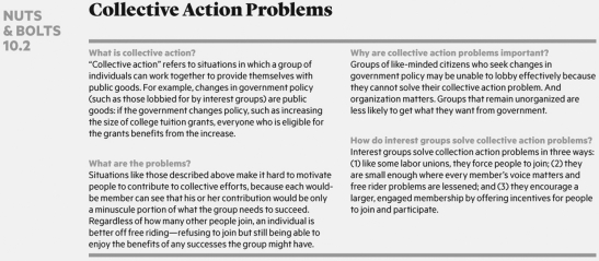    What is the collective action problem?
