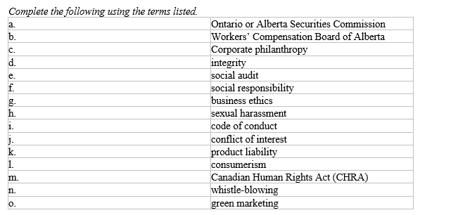 MATCHING A strategy that emphasizes a firm's commitment to environmentally friendly products and production is _____.