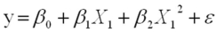 The graph of the prediction equation obtained from the model   is a(n) ____________. A) Line B) Plane C) Parabola D) Exponential curve