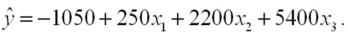 The management of a professional baseball team is in the process of determining the budget for next year.A major component of future revenue is attendance at the home games.In order to predict attendance at home games,the team statistician has used a multiple regression model with dummy variables.The model is of the form y = β<sub>0</sub> + β<sub>1</sub>x<sub>1</sub> + β<sub>2</sub>x<sub>2</sub> + β<sub>3</sub>x<sub>3</sub> + ε,where: y = attendance at a home game. x<sub>1</sub> = current power rating of the team on a scale from 0 to 100 before the game. x<sub>2</sub> and x<sub>3</sub> are dummy variables,and they are defined below. x<sub>2</sub> = 1,if weekend, x<sub>2</sub> = 0,otherwise. x<sub>3</sub> = 1,if weather is favorable, x<sub>3</sub> = 0,otherwise. After collecting the data,based on 30 games from last year,and implementing the above stated multiple regression model,the team statistician obtained the following least squares multiple regression equation:   The multiple regression computer output also indicated the following:   Interpret the estimated model coefficient b<sub>3</sub>. 