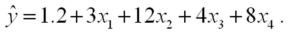 A multiple linear regression analysis involving 45 observations resulted in the following least squares prediction equation:   The SSE for this model is 49.Adding two other independent variables to the model resulted in the following multiple linear regression equation:   The SSE for the newer model is 40.At α = .05,test to determine if at least one of the two new independent variables make a significant contribution to the multiple regression model. 