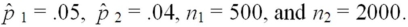 Find a 90 percent confidence interval for the difference between the proportions of failures in factory 1 and factory 2,where