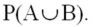 <strong>If A and B are independent events,P(A)= .2,and P(B)= .7,determine </strong> A)0.90 B)0.14 C)0.76 D)0.50 E)0.24