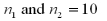 Assume that we are constructing confidence interval for the difference in the means of two populations based on independent random samples.If both sample sizes   and the distribution of both populations are highly skewed,then a confidence interval for the difference in the means can be constructed using the t test statistic.