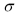 The sample standard deviation s is an unbiased estimator of the population standard deviation   .