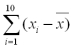 Researchers wish to study fuel consumption rates based on speed.The data from 10 cars is below:   It can be shown that for these data:   = 41.9,   = 17.8,   <sup>2</sup> = 2352.9,   <sup>2</sup> = 267.6,   = -270.2 Calculate the sample covariance. A) -270.2 B) -30.02 C) -27.02 D) -74.58 E) -82.86
