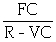 The break-even formula   does not include a provision for a price break if a customer purchases a large quantity.