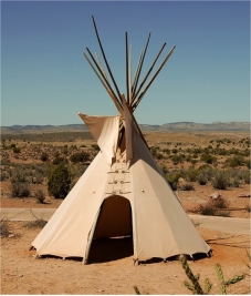 <strong> The dwelling shown in the image is best suited for __________ cultures.</strong> A) nomadic B) agricultural C) sedentary D) industrial
