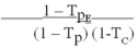 <strong>What is the relative tax advantage of debt? (T<sub>C</sub> = corporate tax rate; Tp<sub>E</sub> = personal tax rate on equity income; and Tp = personal tax rate on interest income.)</strong> A)   B)   C)   D)C:\ <div style=padding-top: 35px> 