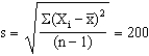 <strong>A researcher determines a sample of size (n) 100 is necessary to estimate a population mean with 95% confidence (z = 2). The calculation of sample size required that he estimate the population standard deviation since it was unknown, and he estimated it as 150. The 100 observations produced a sample mean   and a sample standard deviation   The resulting confidence interval is:</strong> A) 970 < m < 1030. B) 996 < m < 1004. C) 997 < m < 1003. D) 960 < m < 1040. E) There are two possible confidence intervals. <div style=padding-top: 35px> 