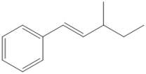 Circle all of the sp<sup>2</sup> hybridized atoms in the following molecular structure.  
