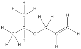 Convert the following structure into a bond-line drawing.  