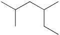 What is the IUPAC name of the following compound?   A) 2-ethyl-4-methylpentane B) 2,4-dimethylhexane C) 3,5-dimethylhexane D) 1,1,3-trimethylpentane