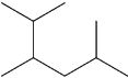 What is the IUPAC name of the following compound?   A) 2-isopropyl-5-methylpentane B) 5-isopropyl-2-methylpentane C) 2,3,5-trimethylhexane D) 1,2-diisopropylpropane