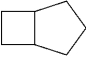 What is the IUPAC name for the following compound?   A) cycloheptane B) bicyclo[3.2.0]heptane C) bicyclo[5.4]heptane D) cyclobutylcyclopentane