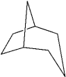 What is the IUPAC name for the following compound?   A) bicyclo[5.4.3]octane B) bicyclo[3.2.1]octane C) bicyclo[3.2.1]hexane D) bicyclo[2.2.1]octane