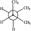 Match the Newman projection for the conformation of 2-methylbutane to the indicated position on the potential energy diagram.   A)  B)  C)   D)  -Conformation B is represented by Roman numeral ____.