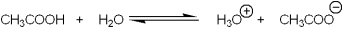The pK<sub>a</sub> of acetic acid, CH<sub>3</sub>COOH, is 4.76. What is the value of the equilibrium constant K<sub>eq</sub>, for the following equilibrium? [The concentration of water in a dilute aqueous solution is 55 M]   A)  3.2 * 10<sup>7</sup>  B)  -3.2 * 10<sup>-</sup><sup>7</sup>  C)  -3.2 * 10<sup>7</sup>  D)  3.2 *10<sup>-</sup><sup>7</sup> 