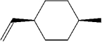 What is the name of the following compound?   A) cis-4-methyl-1-allylcyclohexane B) cis-4-allyl-1-methylcyclohexane C) trans-4-allyl-1-methylcyclohexane D) cis-4-methyl-1-vinylcyclohexane
