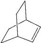 What is the IUPAC name of the following compound?   A) bicyclo[6.2]oct-2-ene B) bicyclo[4.4.4]oct-2-ene C) bicyclo[2.2.2]-2-octene D) bicyclo[2.2]-2-octene