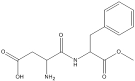 What is the value of the index of hydrogen deficiency of aspartame, shown below?  