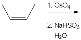 What is (are)  the major organic product(s)  obtained from the following reaction?   1.(2R,3R) -butanediol 2) (2S,3S) -butanediol 3) meso-2,3-butanediol A) only 1 B) only 2 C) only 3 D) only 1 and 2