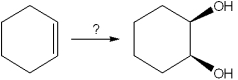 What is the best choice of reagent(s)  to perform the following transformation?   A) H<sub>2</sub>O, H<sub>2</sub>SO<sub>4</sub> B) HgSO<sub>4</sub>; followed by NaBH<sub>4</sub> C) BH<sub>3</sub>; followed by H<sub>2</sub>O<sub>2</sub> D) OsO<sub>4</sub>; followed by NaHSO<sub>3</sub>