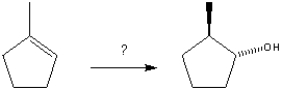 What is the best choice of reagent(s) to perform the following transformation?  