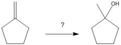 What is the best choice of reagent(s) to perform the following transformation?  