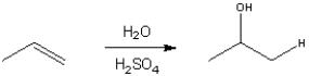 Provide a neatly drawn mechanism for the following reaction, including curved arrows to show the movement of pairs of electrons and the structure of reactive intermediates.  