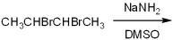 What is the major organic product obtained from the following reaction?   A) (E)  2-butene B) (Z)  2-butene C) 2-butyne D) 1-butyne